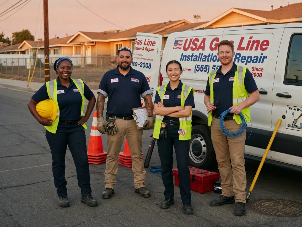 Gas Line Installation company in Harpster, OH