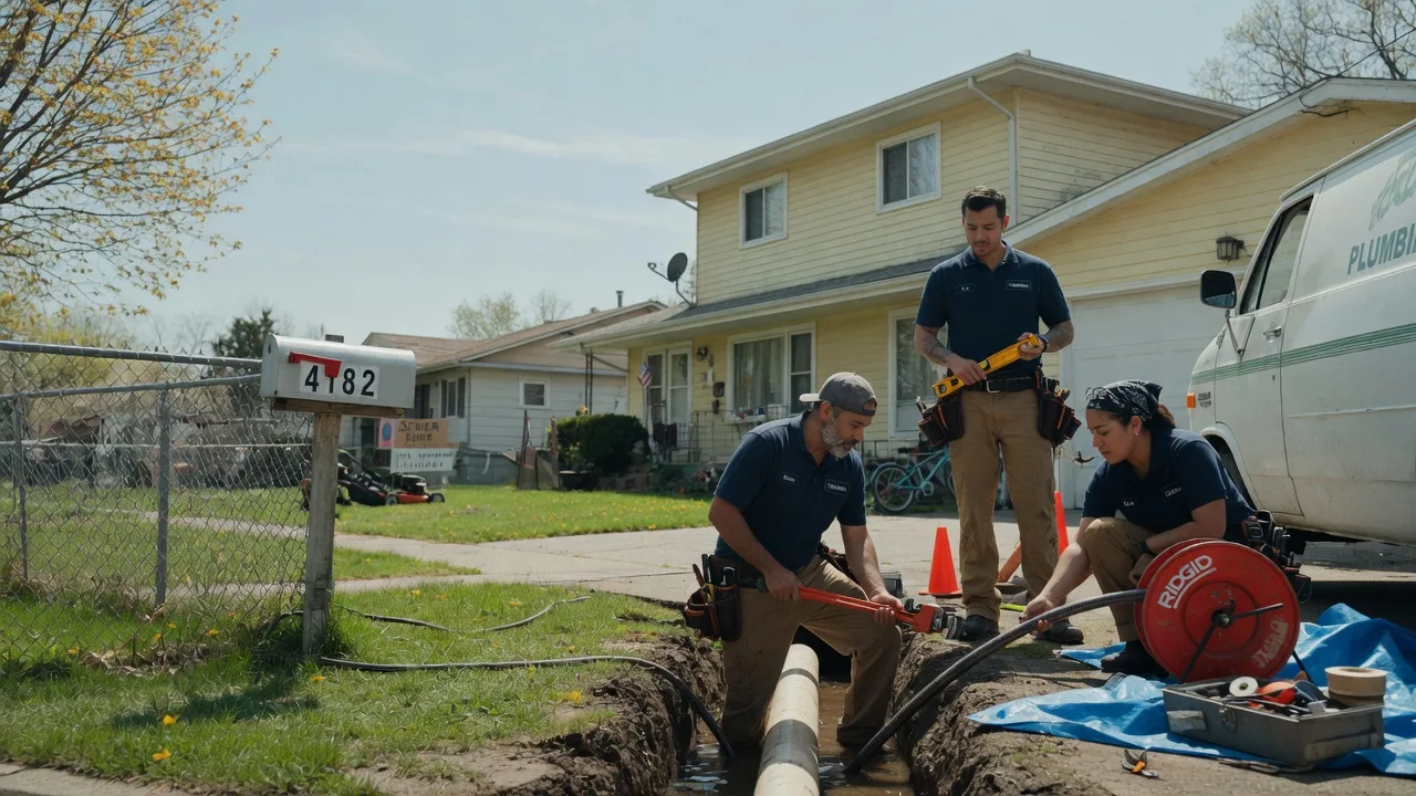 Gas Line Repair in Harpster, OH near me